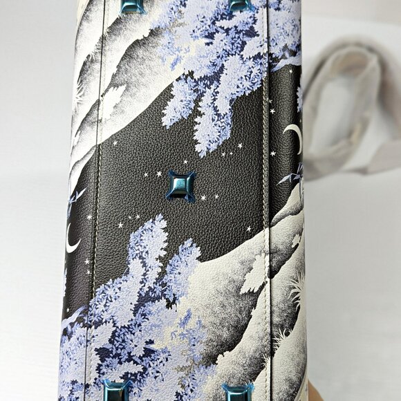 Ferragamo The Studio Day and Night Printed Top-Handle Bag (MSRP $3,200) - Picture 12 of 13